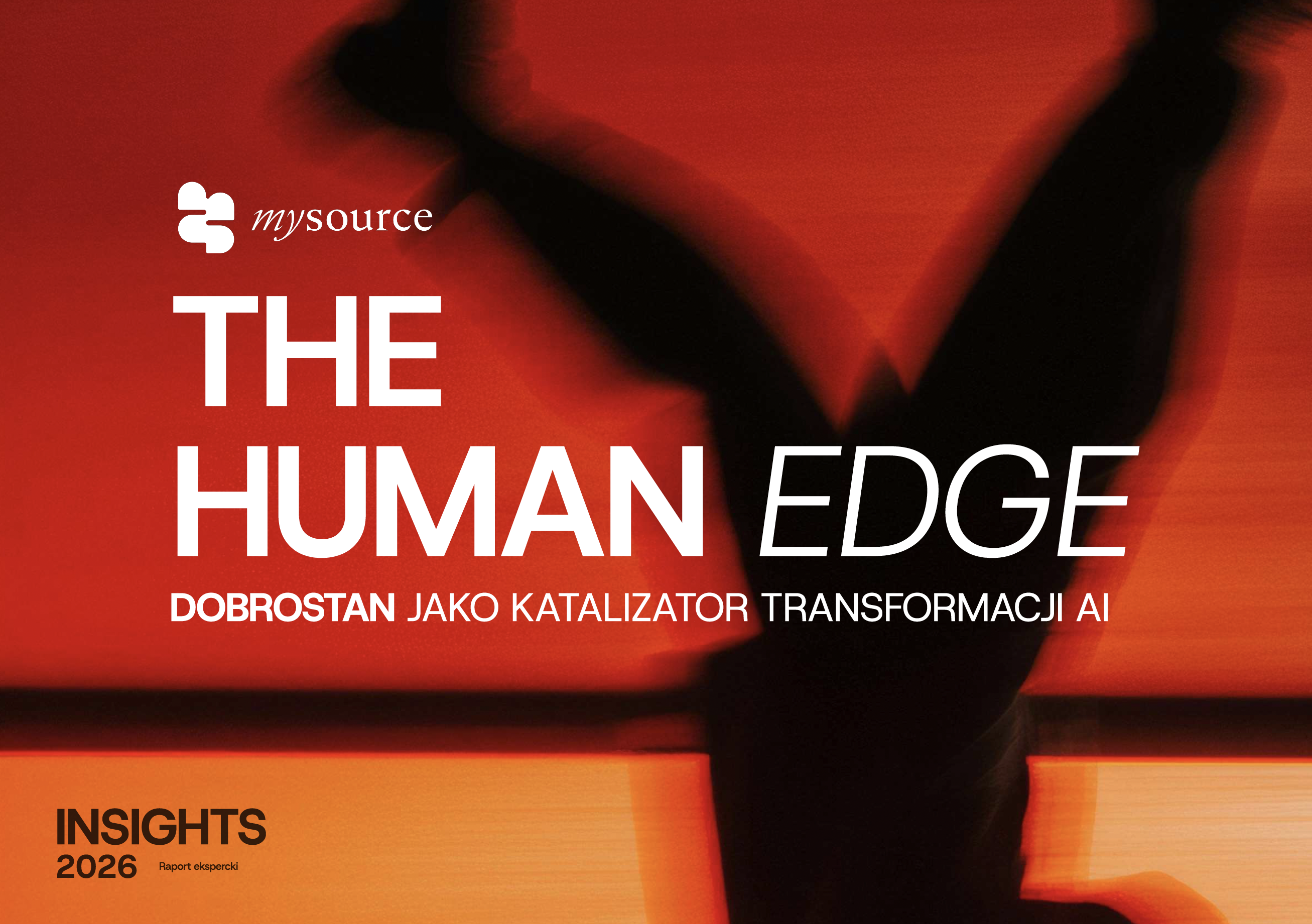 The Human Edge — okładka raportu mysource
